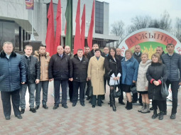 Лепельчане приняли участие в областном фестивале-ярмарке тружеников села «Дажынкі-2023»